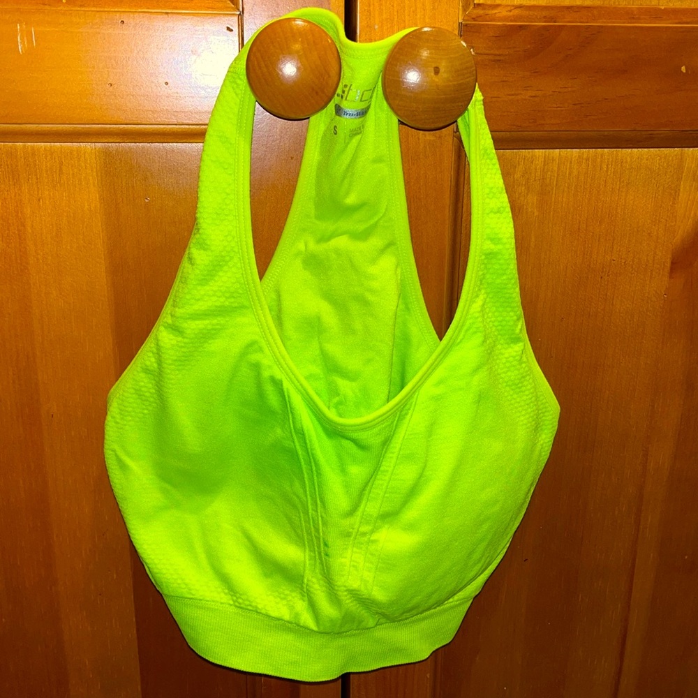 BCG Tru-Wick Sports Bra in Neon Green